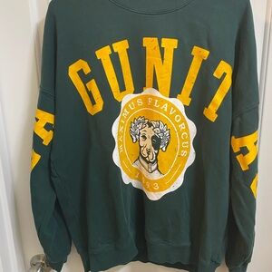 Green Men's Sweater -Lagunitas -Small